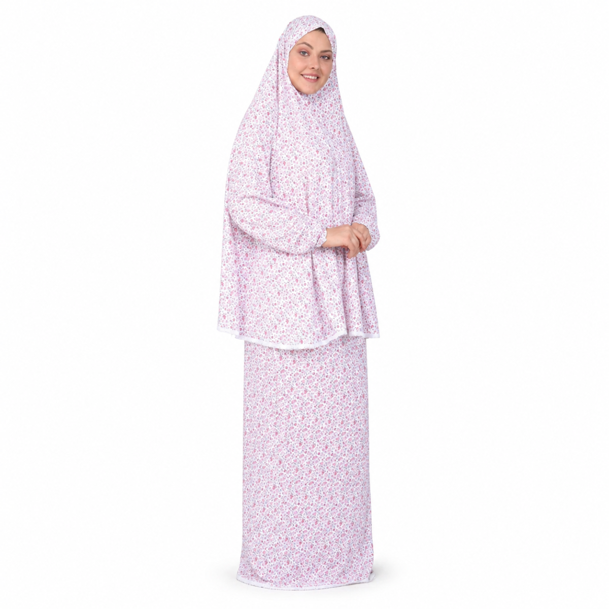 2pc Muslim Women Prayer Dress