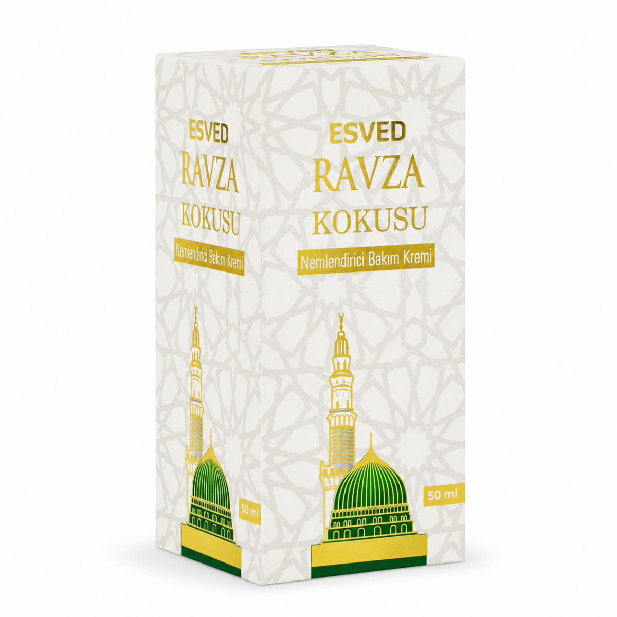 Esved moisturising care cream 50ml in kaaba cover and madinah rawdah scents 6