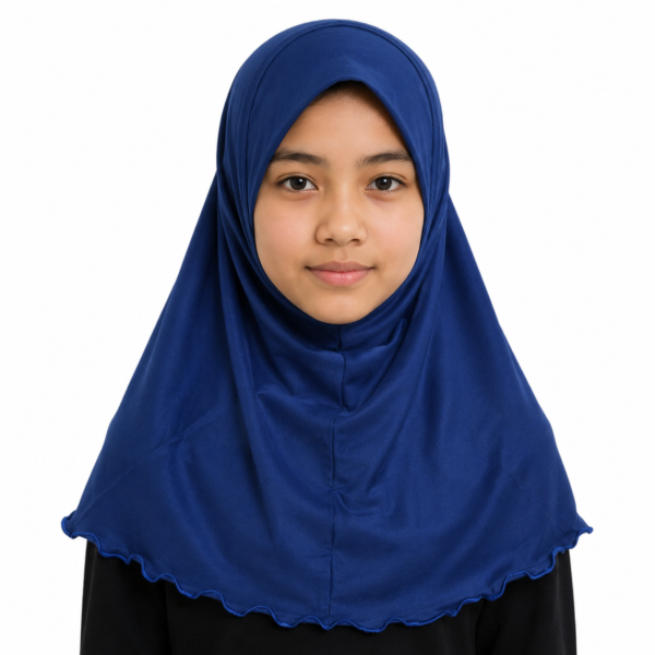 Instant School Hijab blue