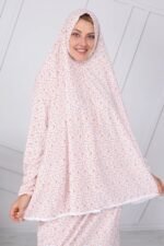 2pc Muslim Women Prayer Dress sleeve Scarf Hijab Jilbab Cover full Body - Image 5
