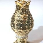 2 Pcs Set Home Decor Allah Mohamad Model Silver Gold Islamic Arabic calligraphy Ornament Gift