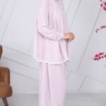 2pc Muslim Women Prayer Dress sleeve Scarf Hijab Jilbab Cover full Body