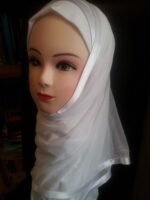 1 piece Kuwaiti style Shawl Hijab Head wear cover scarf Islamic dress High Quality - Image 2