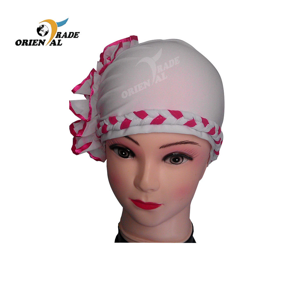 wp-image-3002862550.jpg Hat Cover cap Headwear Beanie with beautiful flower - Image 1