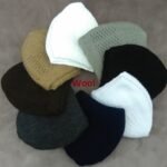 2 x Men Skull Cap Muslim Islamic Prayer thick wool Hat Topi Kufi Head Wear comes in many Colours price for 2 pcs