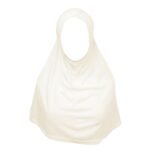 Pull on Instant 1 Piece Cotton (Spandex) Amira Yusra hijab plain, without lace - Image 5