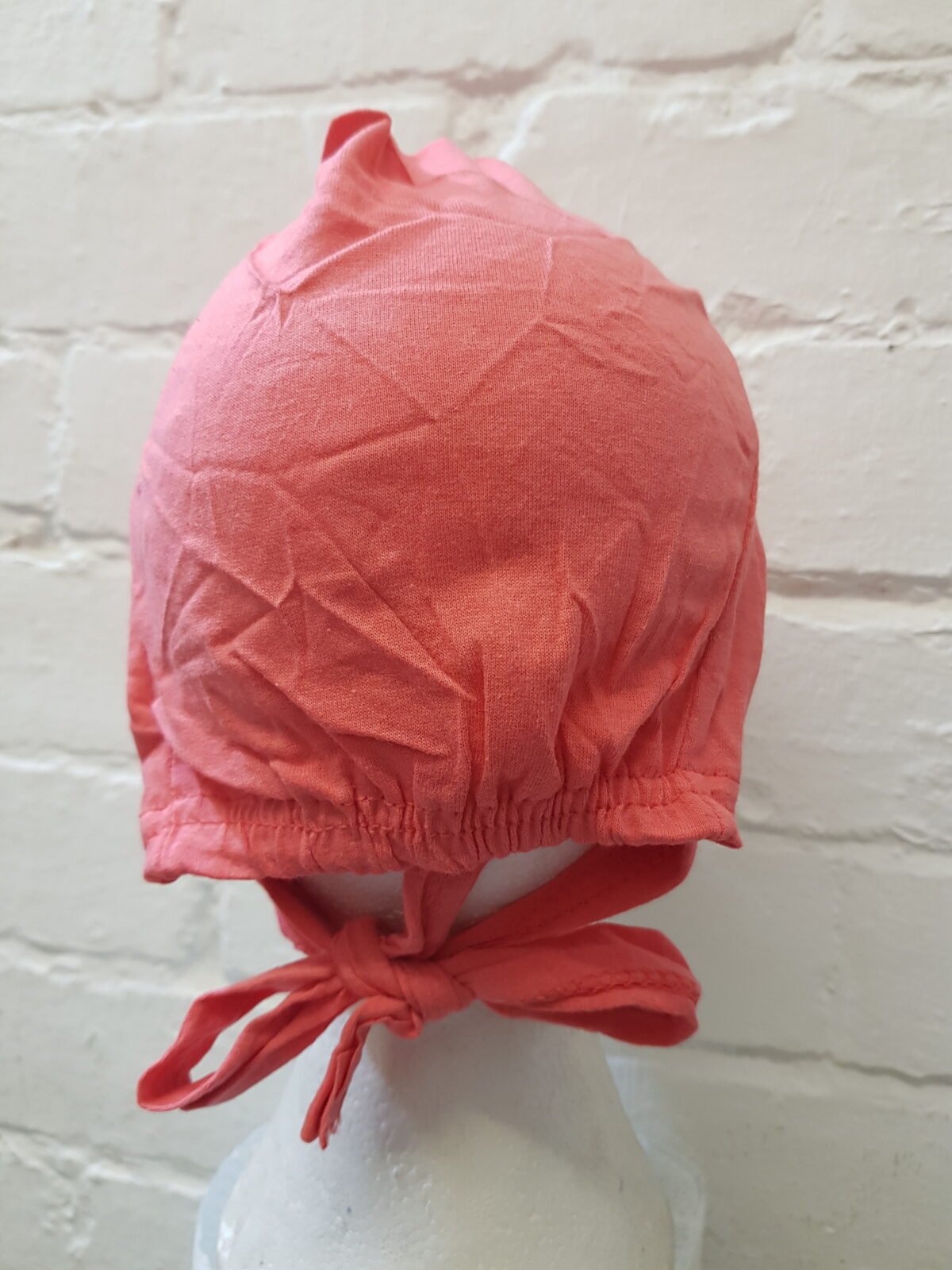 3 x Tie Back Bonnet stretchy comfy turlu material reusable re washable many colours used as: Hair band, Hat. - Image 2