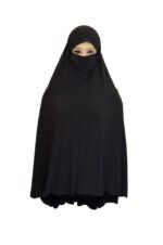 5XL Ladies one piece hijab Niqab (Mask) include Face Veil High Quality breathable useful in this pandemic