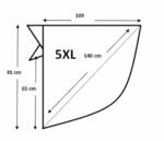 5XL Ladies one piece hijab Niqab (Mask) include Face Veil High Quality breathable useful in this pandemic - Image 2