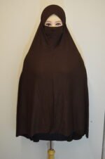 5XL Ladies one piece hijab Niqab (Mask) include Face Veil High Quality breathable useful in this pandemic - Image 12