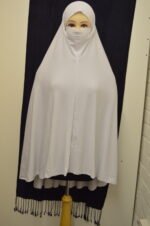 5XL Ladies one piece hijab Niqab (Mask) include Face Veil High Quality breathable useful in this pandemic - Image 24