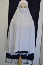 5XL Ladies one piece hijab Niqab (Mask) include Face Veil High Quality breathable useful in this pandemic - Image 25