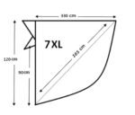 7XL Ladies one piece hijab Niqab (Mask) include Face Veil High Quality breathable useful in this pandemic - Image 2