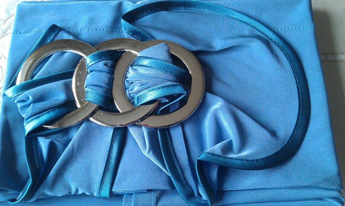 Fancy 3 rings Two pieces Hijab Head wear cover scarf Islamic dress High Quality - Image 5