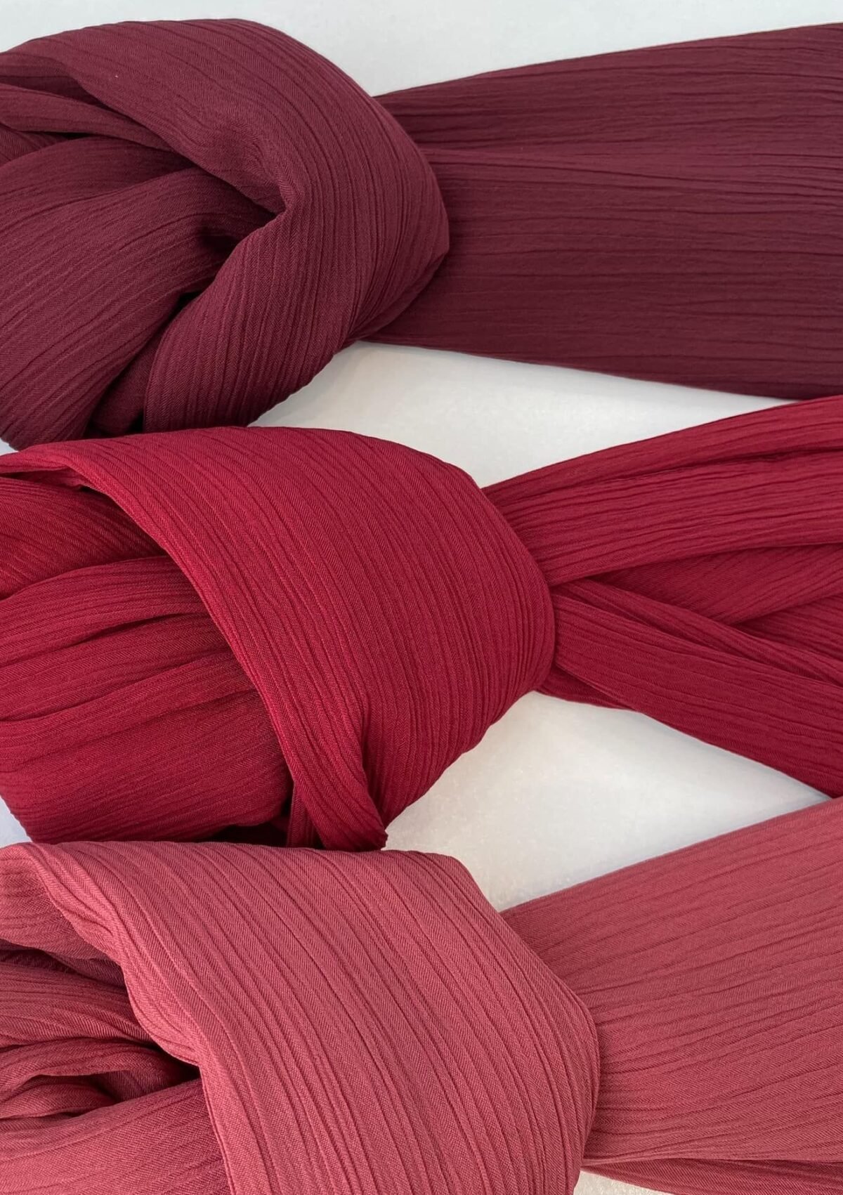 Large Plain Wrinkles (crinkled) Royan Shawl Head Scarf Wrap New style Islamic Hijab High Quality 200 cm X 110 cm - Image 5