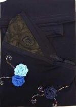 Fancy 1 piece Beautiful Quality Children kids Medium Hijab with flowers and beads Head cover scarf - Image 11