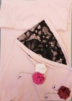 Fancy 1 piece Beautiful Quality Children kids Medium Hijab with flowers and beads Head cover scarf - Image 13