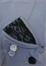 Fancy 1 piece Beautiful Quality Children kids Medium Hijab with flowers and beads Head cover scarf - Image 18