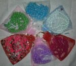 2x Tasbeeh metallic plastic beads Tasbeeh High Quality many nice colors - Image 3