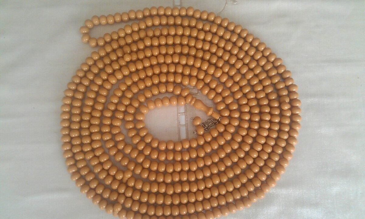 2x Tasbeeh metallic plastic beads Tasbeeh High Quality many nice colors - Image 7