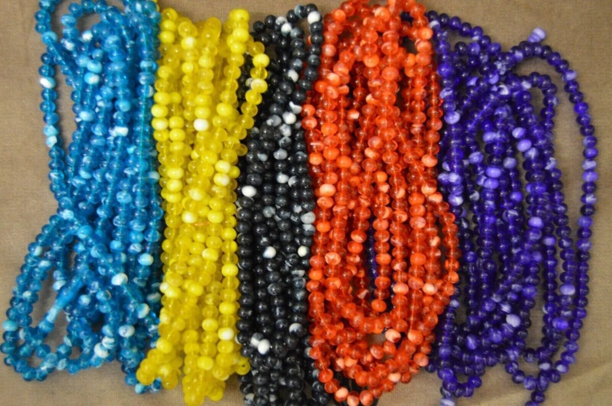 2x Tasbeeh metallic plastic beads Tasbeeh High Quality many nice colors - Image 9