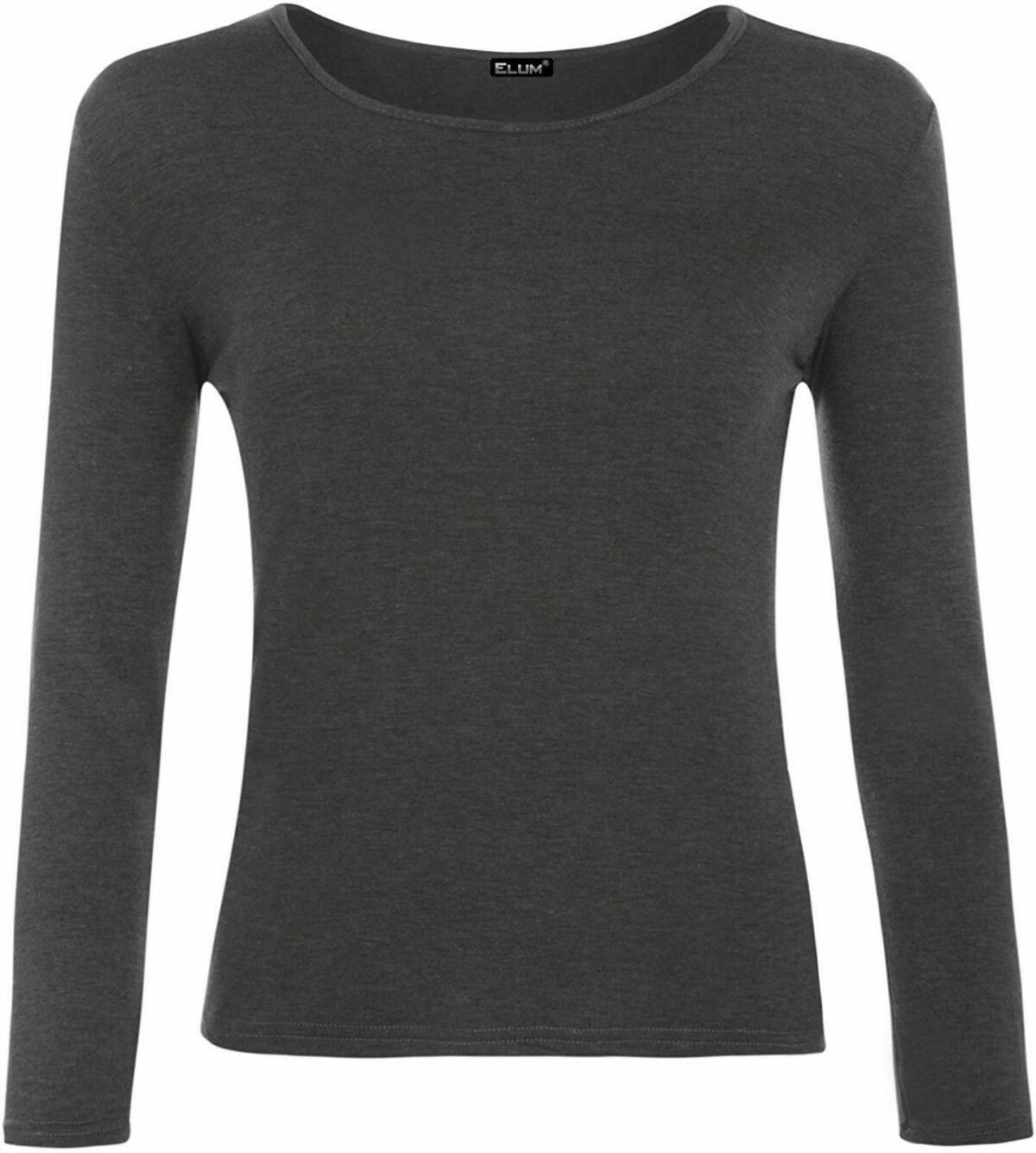 2x Tops Quality Body stretchy Top Long Sleeves Plain casual T-shirt high neck - Image 10