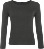 2x Tops Quality Body stretchy Top Long Sleeves Plain casual T-shirt high neck - Image 10