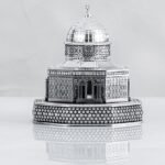Dome of the Rock Small Qubbat AlSakhra home decor gift Silver, Gold Ornament