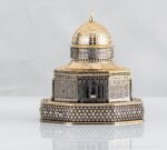 Dome of the Rock Small Qubbat AlSakhra home decor gift Silver, Gold Ornament - Image 2