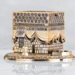 Kaba Maqam ibrahim Home Decor Model Silver Gold 99 names Islamic Ornament Gift