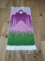 Quality children kids prayer mat rug janamaz Salat Islamic printed colours - Image 5