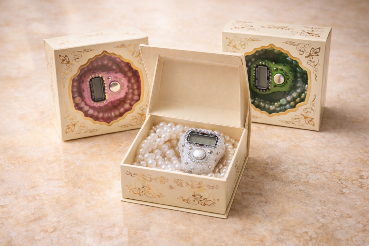 Gift Box include Tasbeeh & Digital Finger counter - Image 2