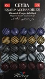 New Snag Free Strong Magnetic Scarf Pins Clip Brooch For Scarf Shawl Hijab 2 Pairs - Image 2