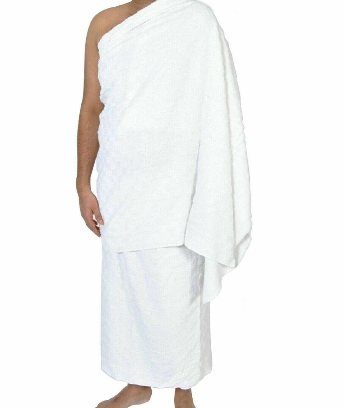 Hajj Umrah Ihram set Inc Towels Belt Soap Miswak Tasbih prayer mat Zamzam water - Image 2