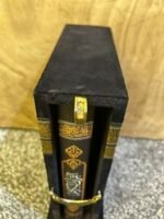 Quality Large Quran in Kabaa shape box with Black stone in a Gift box w handle - Image 6