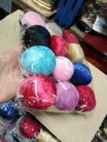 2Pc Pin Cushion, half ball shape, different colors. - Image 3