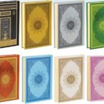 Fancy full Qur'an with hard cover Islam Muslim, with Qr code link for app