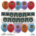 Ramadan, Eid, Hajj &Umrah decoration(10 balloons,15banners)Islamic celebration - Image 2