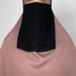 Quality Fabrics Elastic Half Niqab Veil Burka soft and comfortable