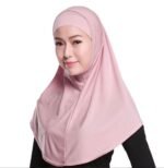 2 pieces Cotton Yusra (Amira) hijab plain, different sizes/colours