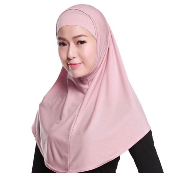 2 pieces Cotton Yusra (Amira) hijab plain, different sizes/colours