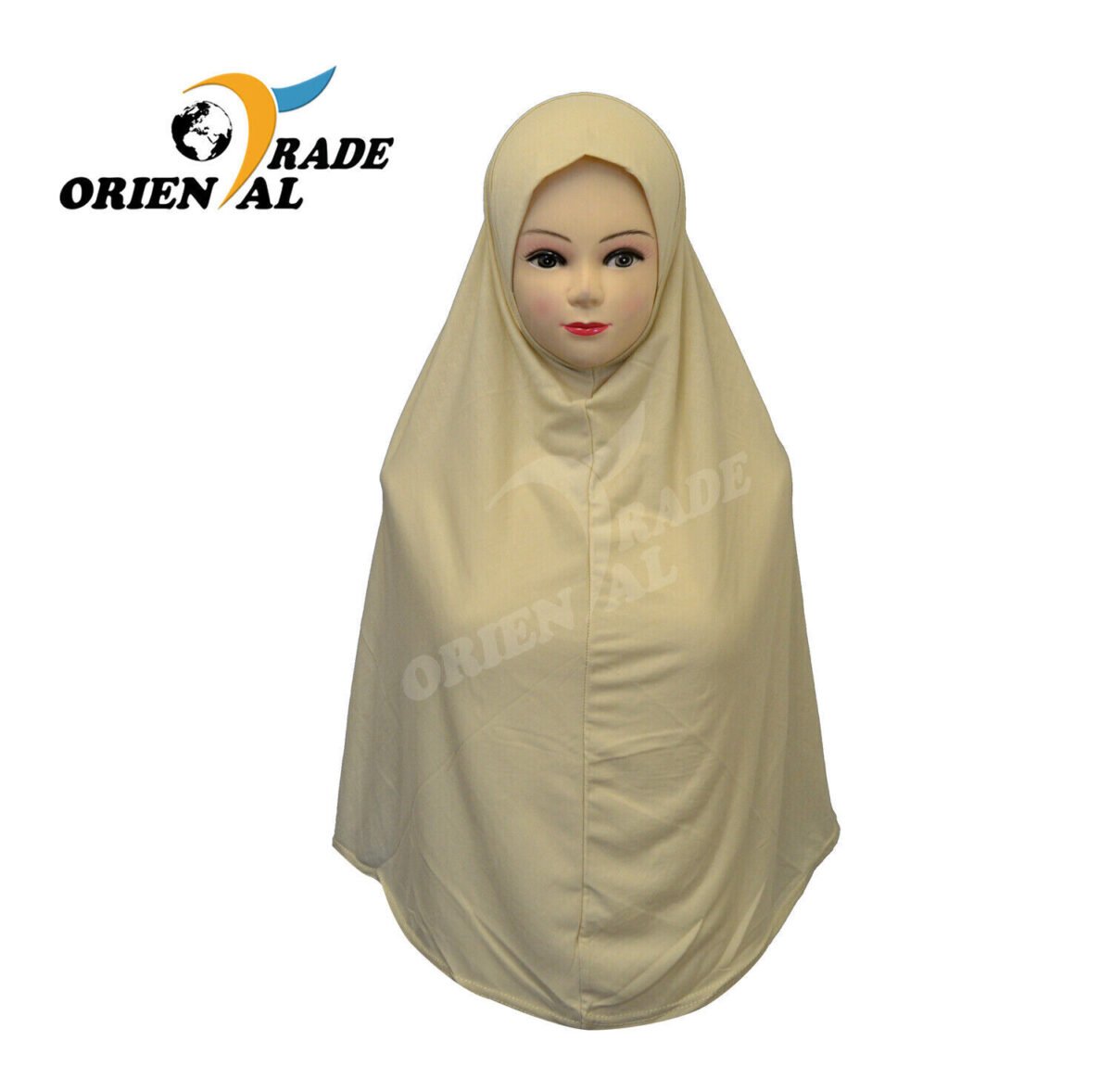 2 pieces Cotton Yusra (Amira) hijab plain, different sizes/colours - Image 15