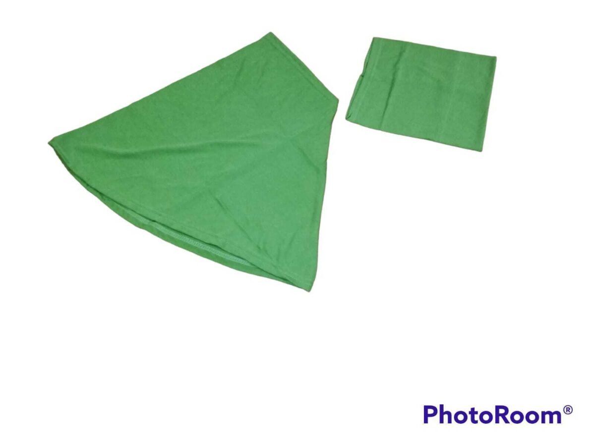 2 pieces Cotton Yusra (Amira) hijab plain, different sizes/colours - Image 4