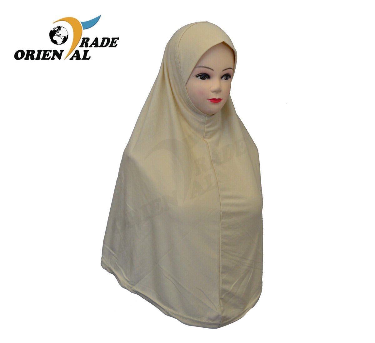 2 pieces Cotton Yusra (Amira) hijab plain, different sizes/colours - Image 11