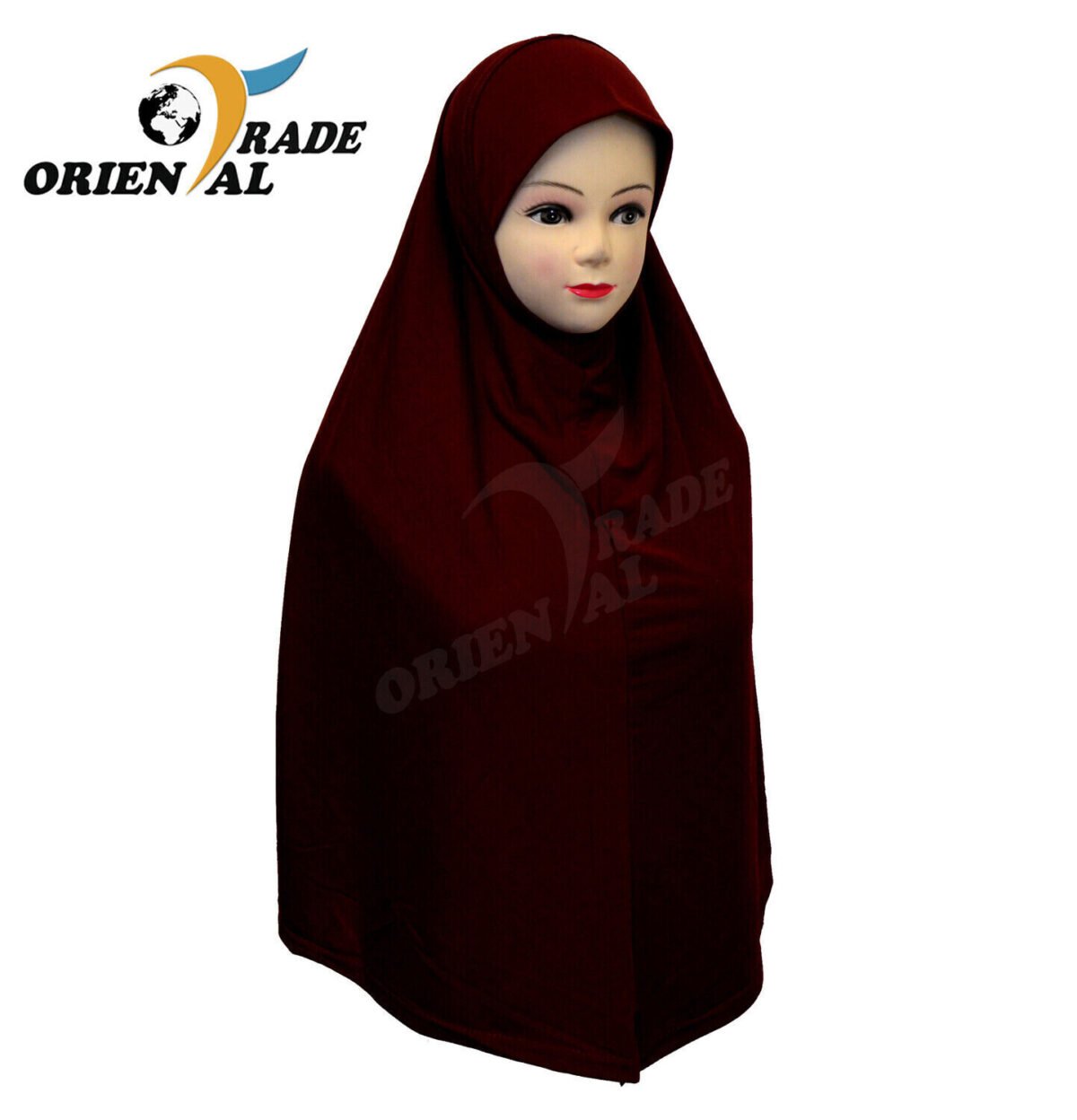 2 pieces Cotton Yusra (Amira) hijab plain, different sizes/colours - Image 14