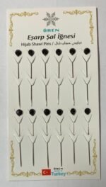 10 Pins Brooch For Scarf Shawl Hijab Different Colours, designs - Image 5