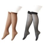 Knee Highs socks WOMEN High Quality Thin Turkish 15den