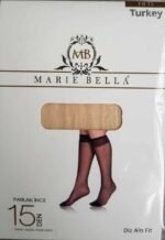 Knee Highs socks WOMEN High Quality Thin Turkish 15den - Image 3