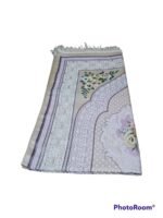 Quality Islamic Embroidered Floral Pattern Prayer mat, rug, janamaz, Salat mat - Image 5