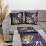 Ramadan decoration 3 pieces Ramadan set, 2 pillows cover, 1 table cover